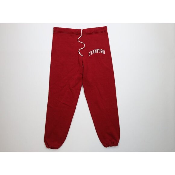 Vtg 80s 90s Russell Athletic Mens XS Stanford University Sweatpants Joggers USA - Picture 1 of 11